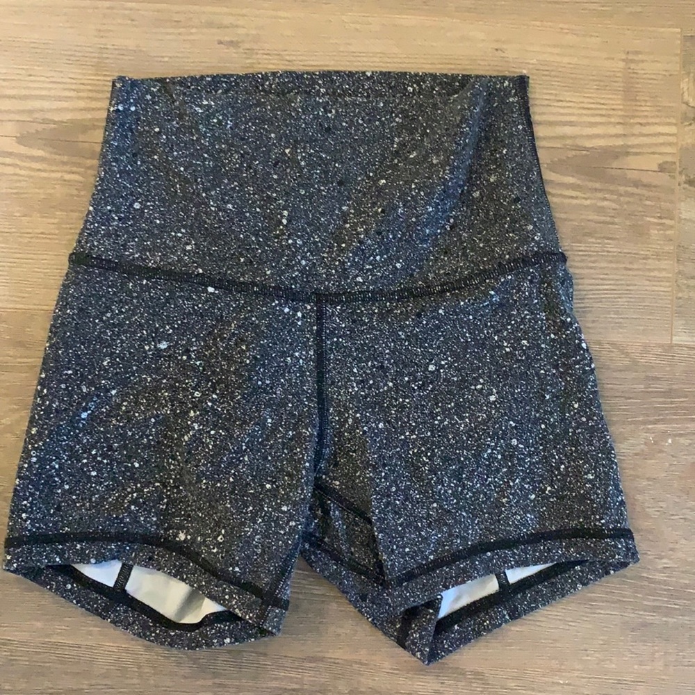 Lululemon size 2 grey workout shorts